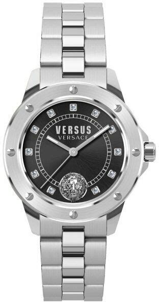 versus versace south horizons watch|Versus by Versace S28020017 South Horizons Black Silver Steel .